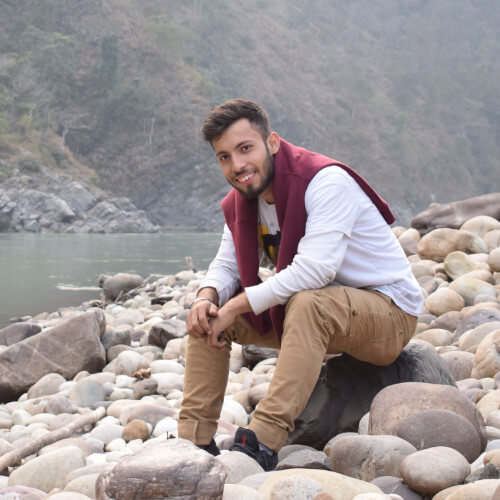 Deep Machine Learning course student Shubham Pandey